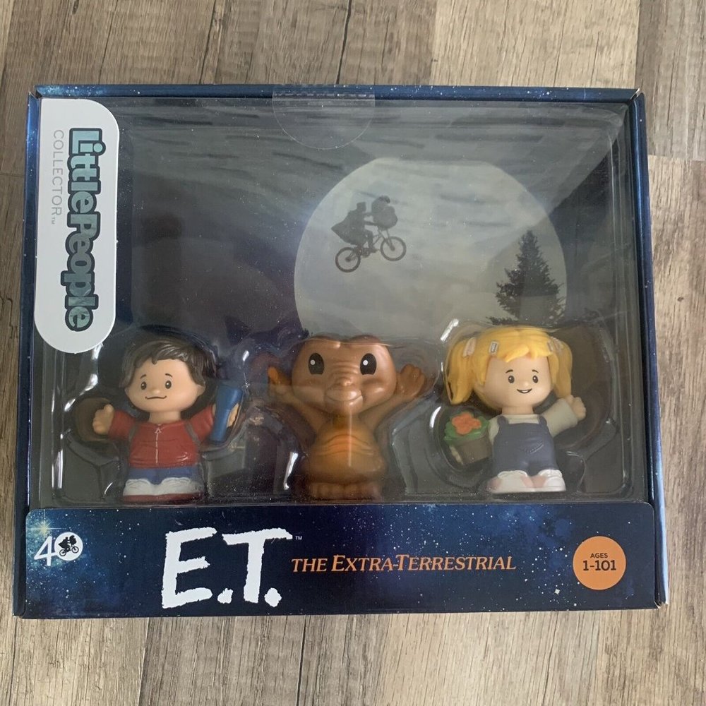 LITTLE PEOPLE Collector E.T. THE EXTRA-TERRESTRIAL 40th anniversary Fisher-Price